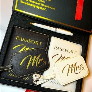 Mr. & Mrs. Travel Gift Set